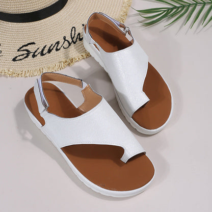 Sandalias de dedo Isabella Sol Perfect-Fit, elegantes para el día a día.
