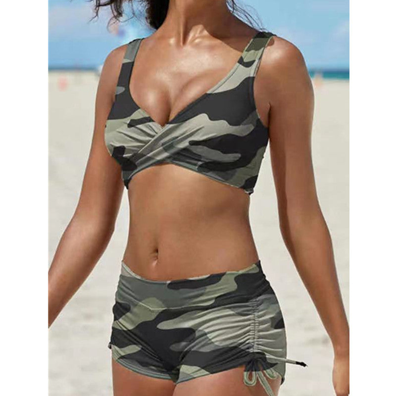 Conjunto de bikini elegante de talle alto de Isabella Sol