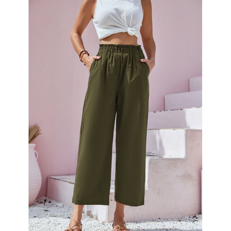 Pantalones de talle alto de Isabella Sol inspirados en Pinterest