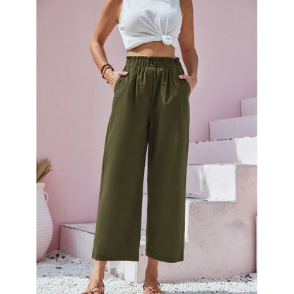 Pantalones de talle alto de Isabella Sol inspirados en Pinterest