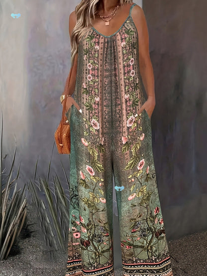 Mono estampado floral bohemio de Isabella Sol