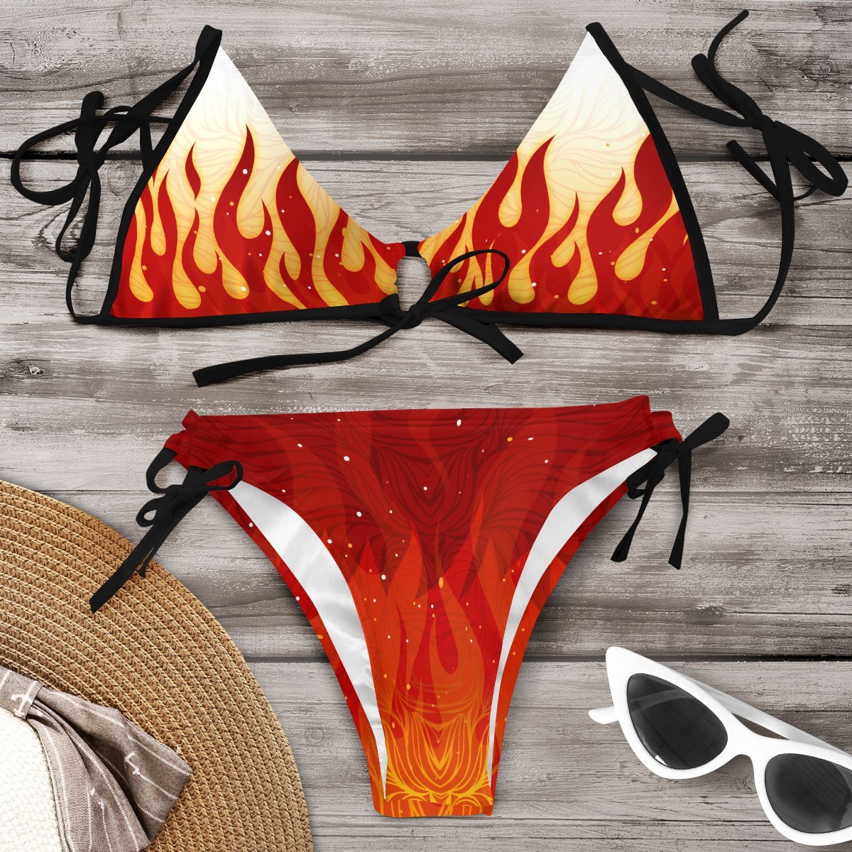 Conjunto de bikini Isabella Sol vibrante inspirado en Pinterest