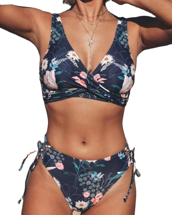 Conjunto de bikini Isabella Sol Perfect-Fit con estampado floral
