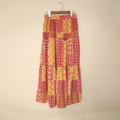 Falda larga Isabella Sol con estampado bohemio