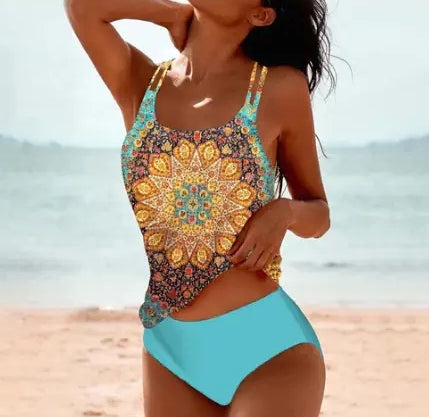 Trajes de baño retro de talle alto de Isabella Sol